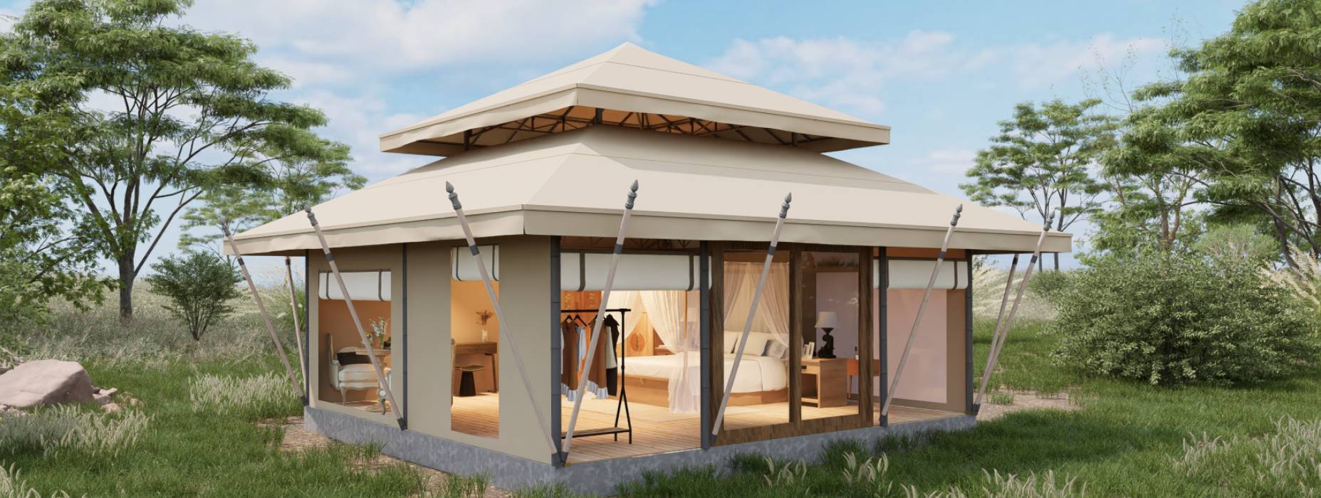 泌阳县户外野奢帐篷